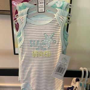 3 pc Mini Muffin Onesie set - 0-3 month